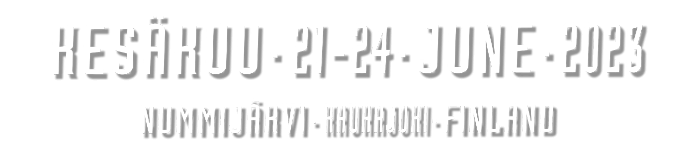 Kesäkuu 21-24 - June 2023 - Nummijärvi-Kauhajoki-Finland